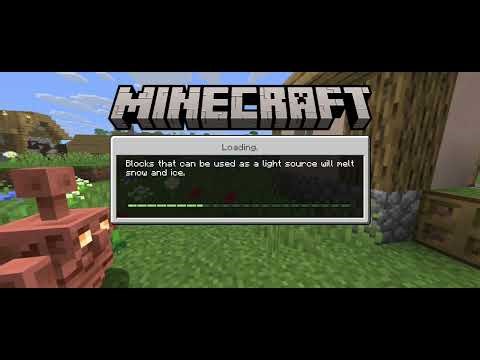 Creating my first world in minecraft Bedrock Edition 😄😄😄from Minecraft videos.