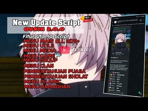 🍁 SC BOT WA MD TERBARU | OURIN V2.0 | FITUR TERBARU | TOTAL? FITUR 1879+ | NO ENC | PAIRING CODE