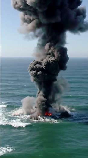 Epic Ocean Explosion: Unbelievable Water Blast Will Leave You Speechless! 🌊💥 | Nature's Fury