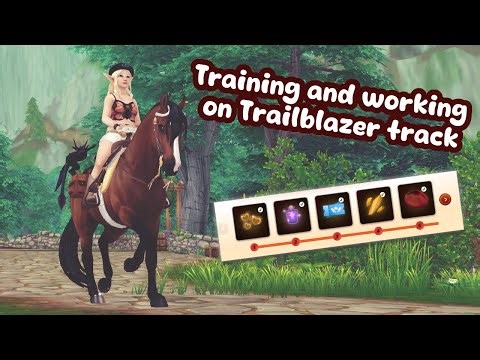 Star Stable Online - Got an Andalusian on my alt so let's do some training