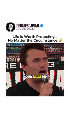 Everyone Has a Right to Life | Charlie Kirk Debate