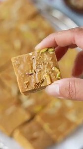 11K views · 44 reactions | Besan Barfi (Besan ki Chakki) | Piping Pot Curry | Facebook