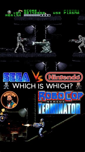 Sega vs Nintendo - Robocop vs Terminator