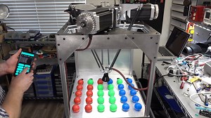 Delta Robot Is Sorting Golf Balls And Taking Names