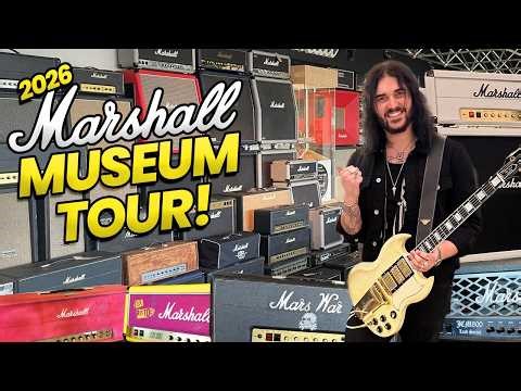 MARSHALL MUSEUM TOUR! - The Rarest, Coolest & Most Important Amps In Existence!