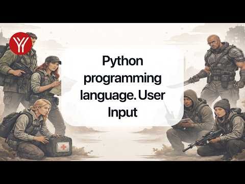 Python programming language. User Input