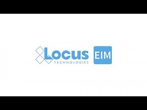 Locus EIM: Environmental Data Management Software Overview