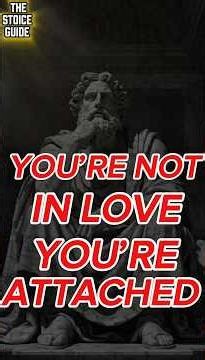 How to Stop Being Emotionally Attached to Someone (Stoic Psychology) #shorts