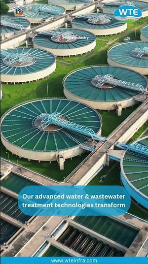 Transforming Textile Wastewater: WTE Infra's Sustainable Treatment Solutions | Part 2 🌿💧 #water