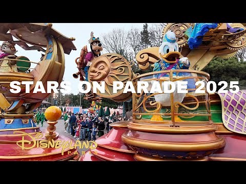 ✨ 2025 Disney Stars on Parade | Full Parade Disneyland Paris April ✨ | Parade Complète Avril 2025