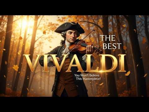 Vivaldi Masterpieces 🎻 Most Beautiful Classical Music Ever | Relax, Study, Focus