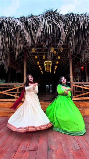 Churi Cham Cham ✨ dress from @anarkalizone location @Junglebari Mangrove Resort #foryou #mimurani #sumaiyamimu #viral #dance