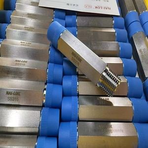 [Hot Item] Nai Lok S2507 High Pressure 10000psi 6000psi Pipe Fittings Stainless Steel 316 Thread BSPP BSPT NPT Hexagon Nipple 6 Inch Length Pipe Hex Long Nipple