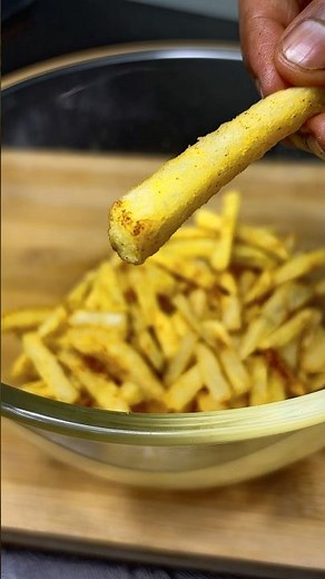 Crispy French Fries ASMR 🍟 | Satisfying Crunch Sounds #FrenchFries #ASMRShorts #cooking #shorts