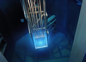 What the Breazeale Nuclear Reactor Looks Like When it Starts Up