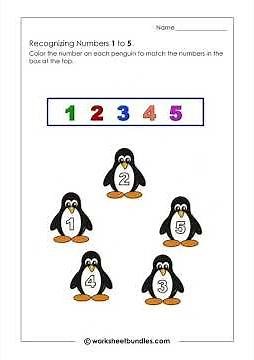 FREE PDF Download | Master Numbers 1-10! Fun Math Worksheets for Preschool Kids | Number Recognition