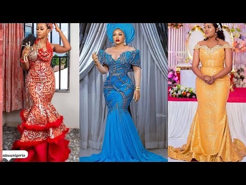 🆕+200 beaux modèles de robes en pagne Africaines pour mariage traditionnel /coutumier. #africanstyle