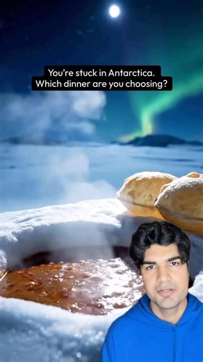 Desi Food in Antarctica