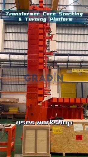 Transformer Core Stacking & Turning Platform