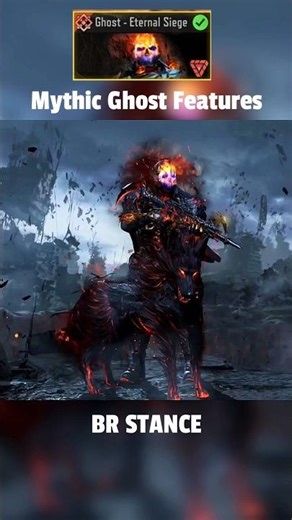 Mythic Ghost All Features 💀 #shorts #codm