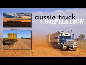 Road trains of outback Australia - Stills compilation Ozoutback trucks