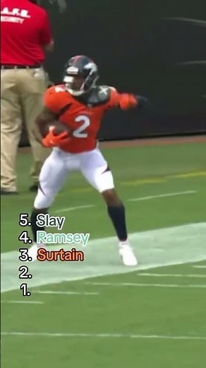 Top 5 Cornerbacks in the NFL 😈