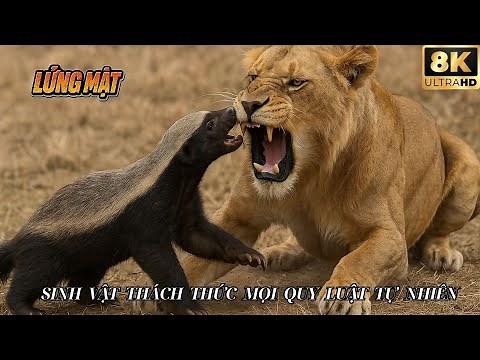 Lửng Mật | Sinh Vật Thách Thức Mọi Quy Luật Sống Còn Của Tự Nhiên #lửng mật