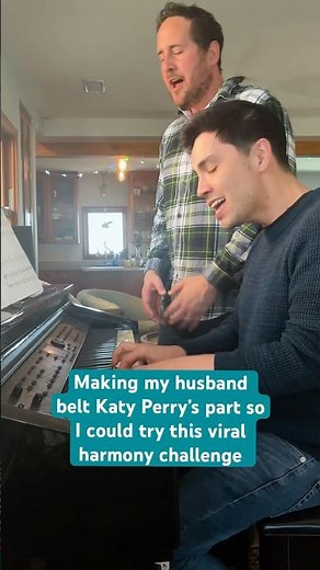 Wide Awake (Katy Perry) epic harmony CHALLENGE (Sam Tsui & Casey Breves) #wideawake #cover