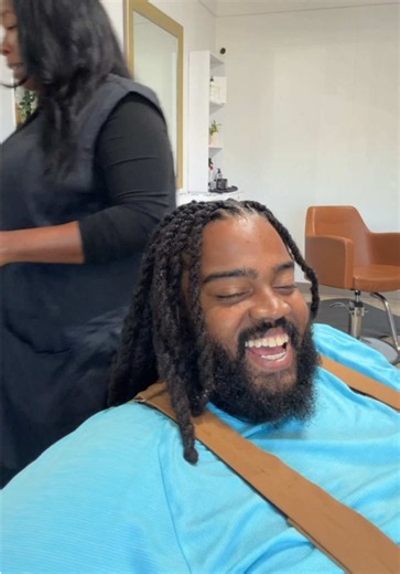 Nothing life a fresh retwist!! We were in rare form today lmao!! Also happy to share some @Oats Overnight with more homies!!