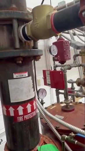Foam Deluge Fire Sprinkler System in Action - Florida Fire Solutions