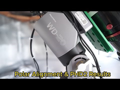 WarpAstron WD-20 Polar Alignment & Phd2 guiding