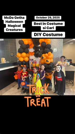 McDonalds Getha | Trick or Treat | Best in Costume si Carl #trickortreat2025 #diycostume #diy #BestInCostume | Georgie Sapuay Sy