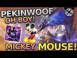 MICKEY "PEKINWOOF" MOUSE PLAYS AURELION SOL | LEAGUE OF LEGENDS GAMEPLAY 2025 How to Climb