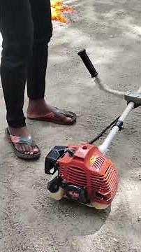 Grass cutting machine using tutorial part 1 Basic