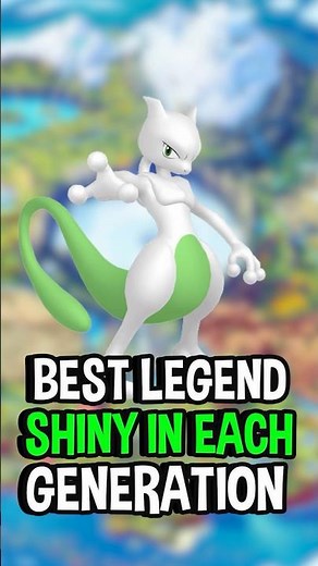 Best Shiny Legendary Pokémon in Each Region