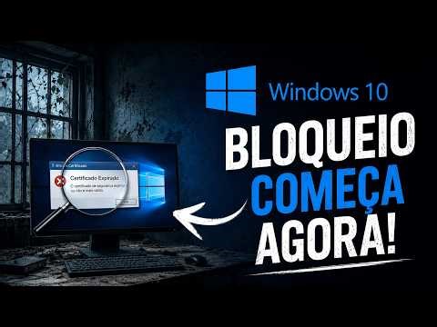 Microsoft ALERTA! Já Começou o BLOQUEIO dos PCs com WINDOWS 10 e 11!