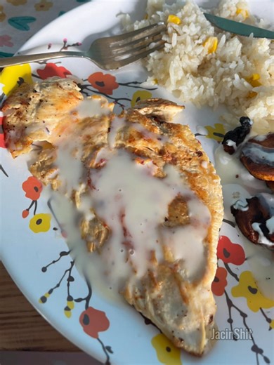 pechuga de pollo con lechera 😦 #aberracionesculinarias #random #feed #facebook