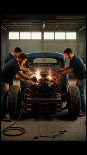 🚗🔥 Rust to Royalty in 8 Seconds | Abandoned 1937 Ford Coupe Restoration #restoration