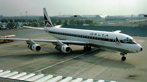 一架飞机的故事，世界上首架道格拉斯DC-8———N8008D 道格拉斯DC-8-51