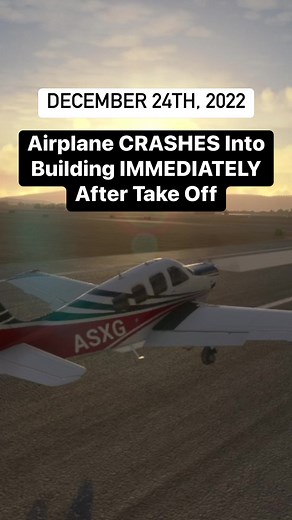 280K views · 1.4K reactions | Airplane CRASHES Into Building IMMEDIATELY After Take Off #REALATC #aviation #flightsimulator #plane #pilot #airplane #avgeek #airport #documentary #sky | Flight Simulator Fantasy | Facebook