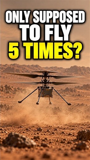 NASA’s Mars Helicopter Was Only Meant to Fly 5 Times… It Flew 72 🤯