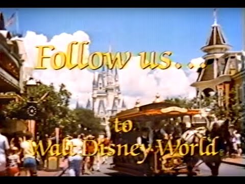 "Follow Us" Walt Disney World 1984 full TV program