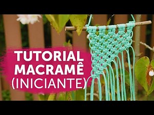 Macramé for Beginners | Step by Step Tutorial