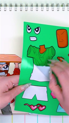 BRAINROT Sleepwalking Ballerina Cappuccina 😴🌙 | Sticker Book ASMR #shorts