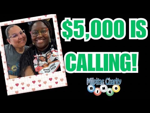 FOUR $5K Games at Milpitas Charity Bingo!