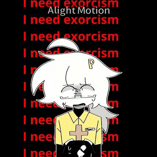 Exorcism meme [Ft. Hellish Banban and My Player OC] #alightmotion #animation #oc #gartenofbanban