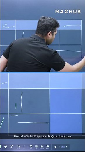 Never run out of whiteboard space again! 🤯 #maxhub