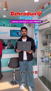 🔥 Upgrade Your Laptop Without Breaking the Bank! 🔥 💻 Windows laptops from ₹9,999/- 🍎 MacBooks from ₹15,000/- 🎯 Budget | Performance | Gaming — All Available at Cashify! ✅ 6 Months Warranty ✅ 15 Days Refund ✅ Easy EMI 📲 Hurry! Visit Cashify Store Now! #dehradun #harshitsaklani #dehradunblogger #laptop | Harshit Saklani