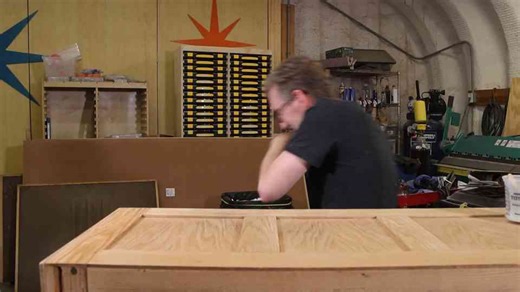 How an architect’s antique blueprint cabinet was carefully restored