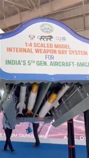 AMCA Weapon Bay Prototype | India’s 5th-Generation Stealth Fighter #youtubeshorts #indianarmy#indian